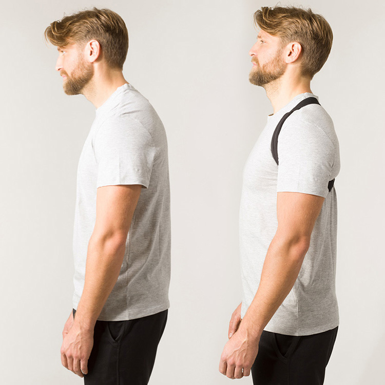 Hållningsväst Swedish Posture, Svart