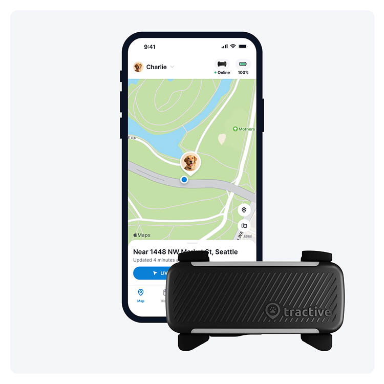 GPS till hund, Tractive