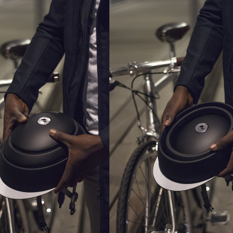 Hopfällbar cykelhjälm Fuga