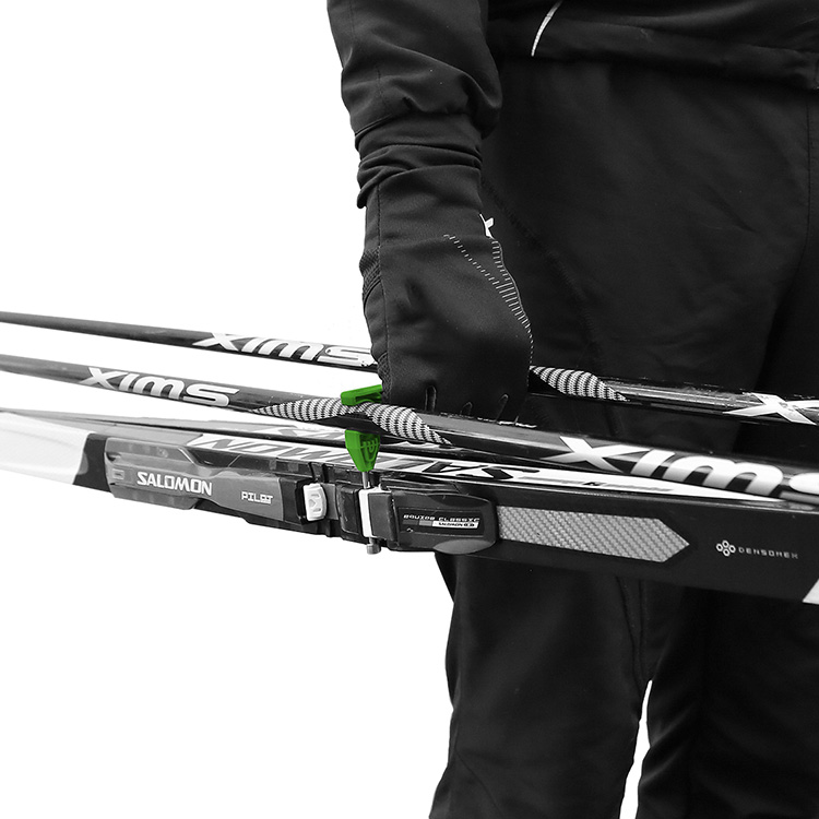 Skidhållare med väggfäste, Fastgrip