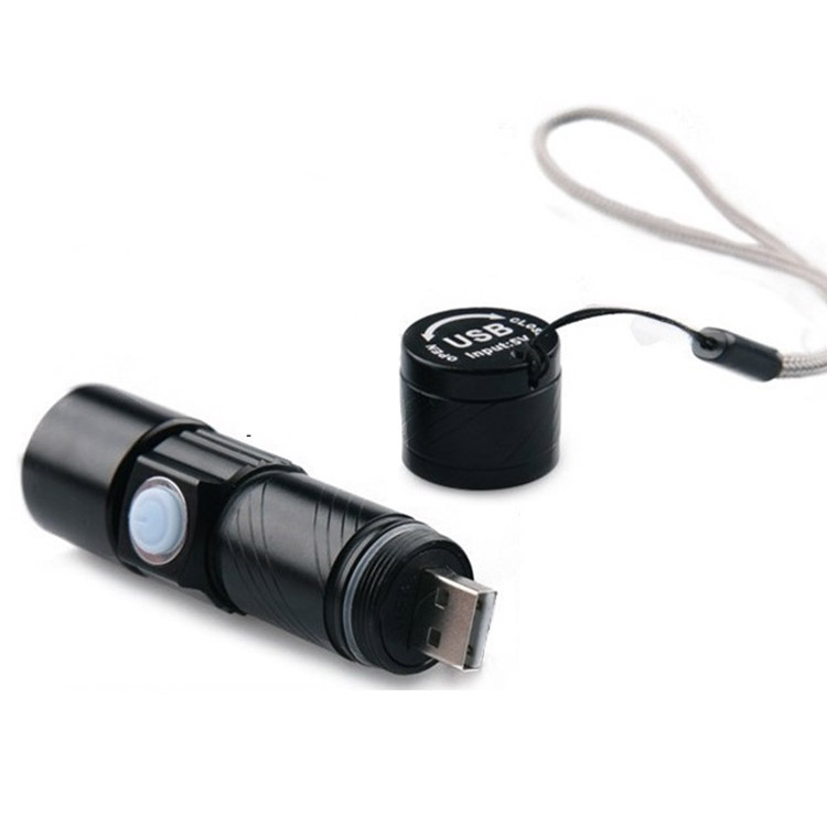 Ficklampa med USB