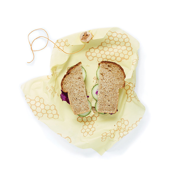 Bee's wrap, hållbart smörgåspapper