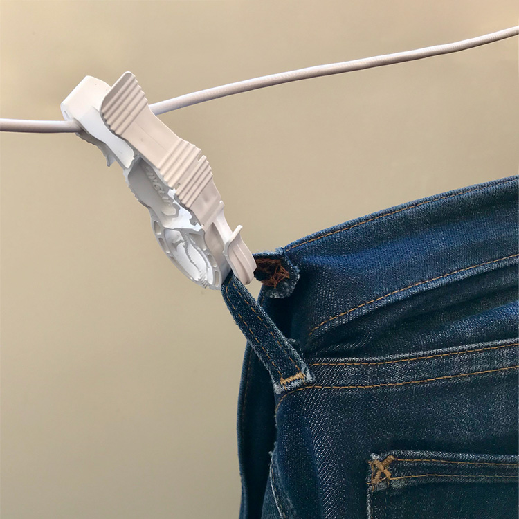 Klädnypa Fixclip mini, 16-pack