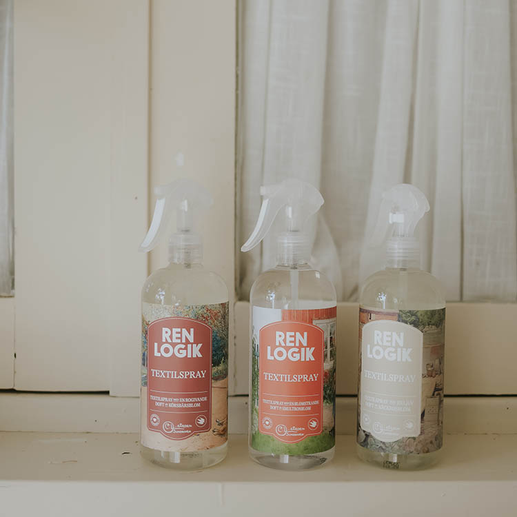 Textilspray linnevatten