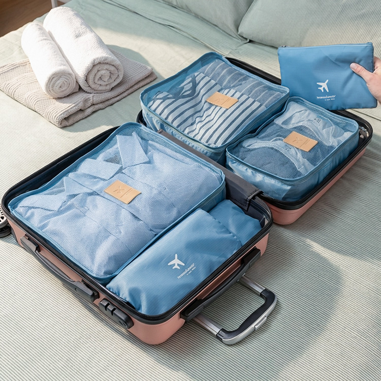 Packpåsar för resan, 6 delar