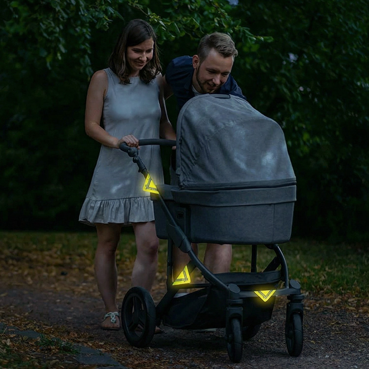 Reflex till barnvagn 4-pack