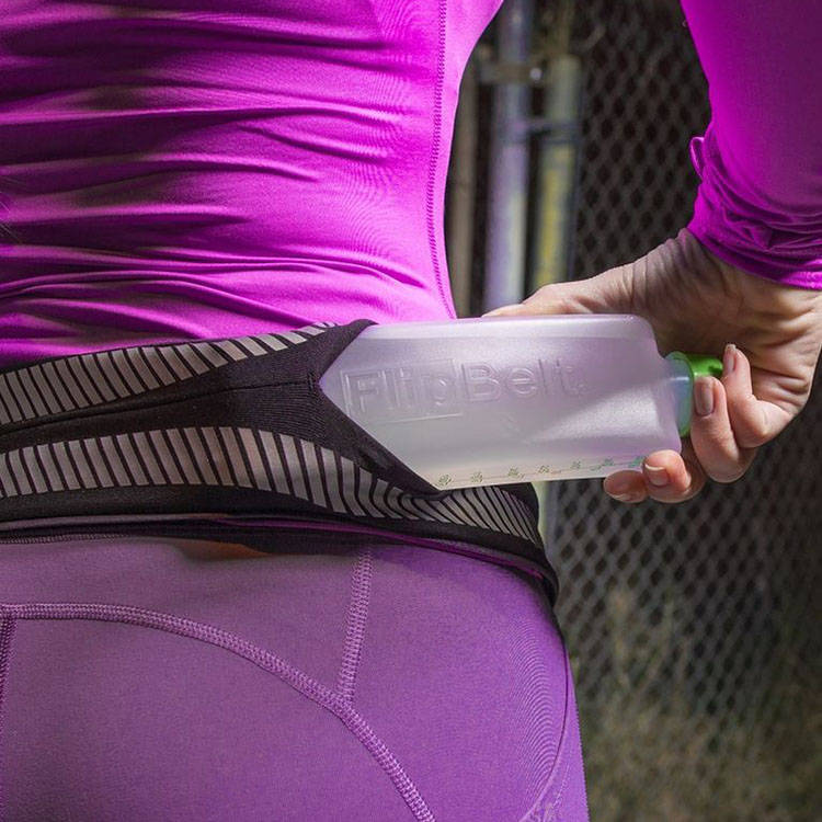 FlipBelt vattenflaska