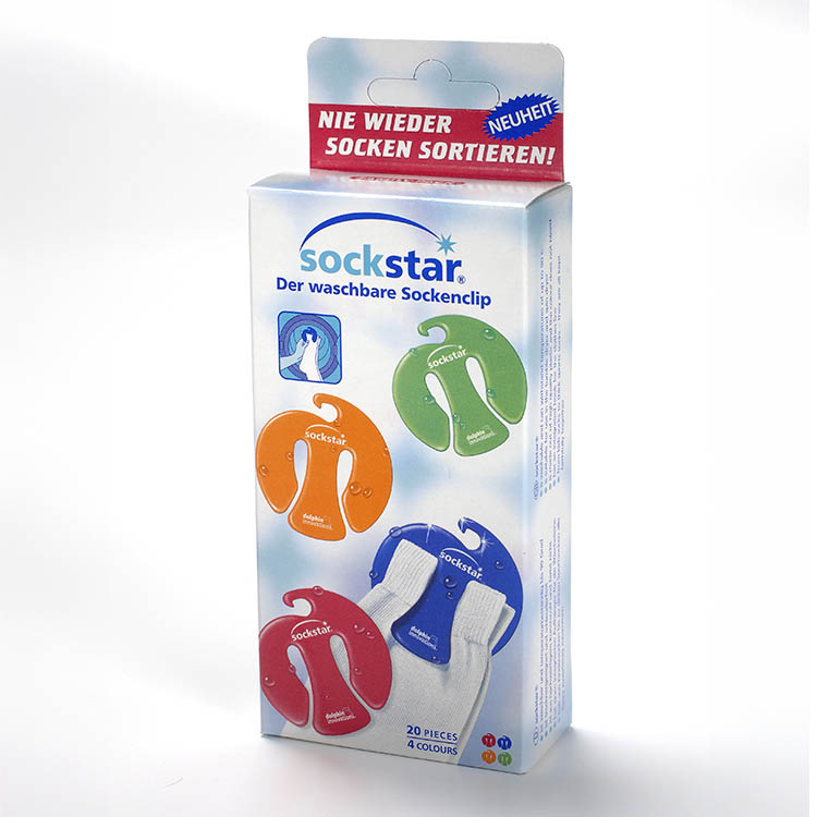 Strumpklämmor Sockstar 20-pack