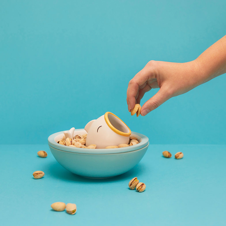 Snacksskål i keramik