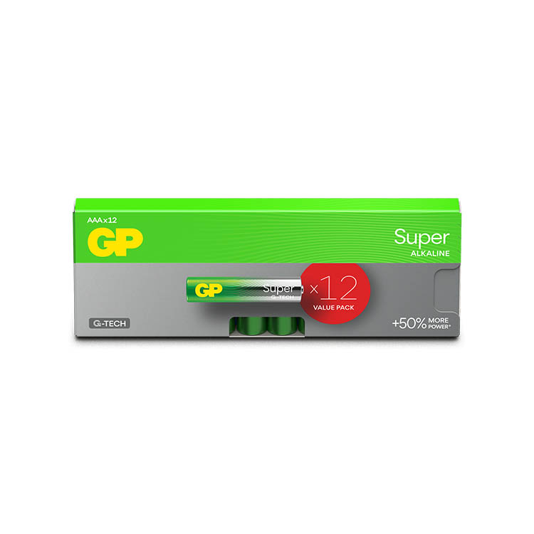 Batteri AAA 12-pack