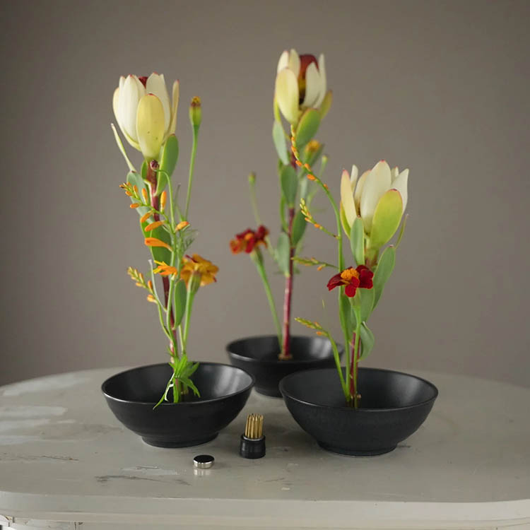Magnetiska mini–blomsterfakirer 3-pack
