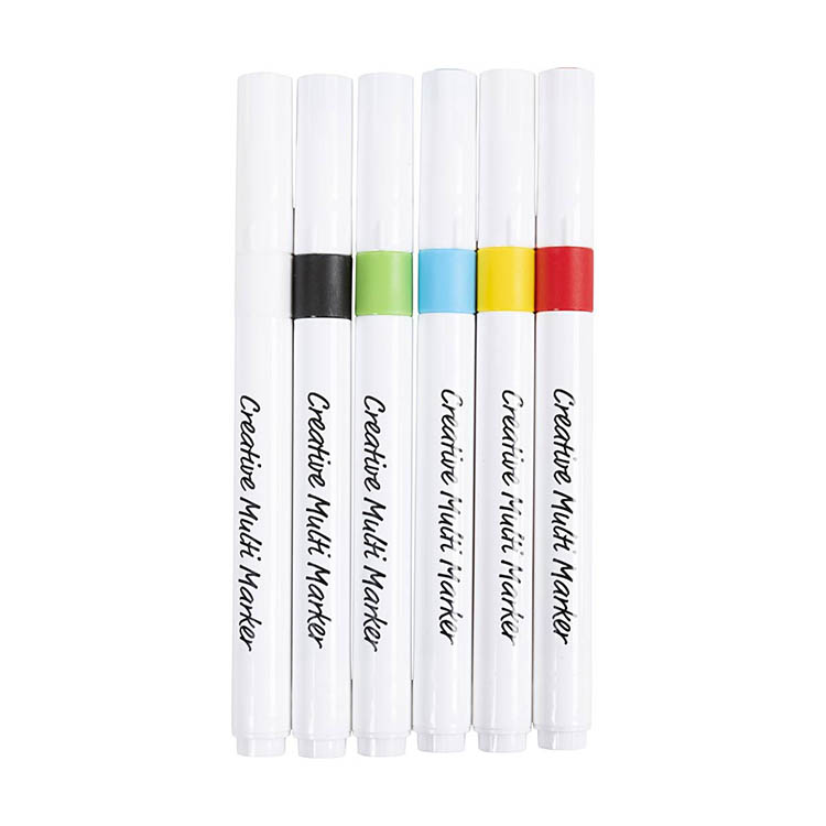 Tuschpennor 6-pack