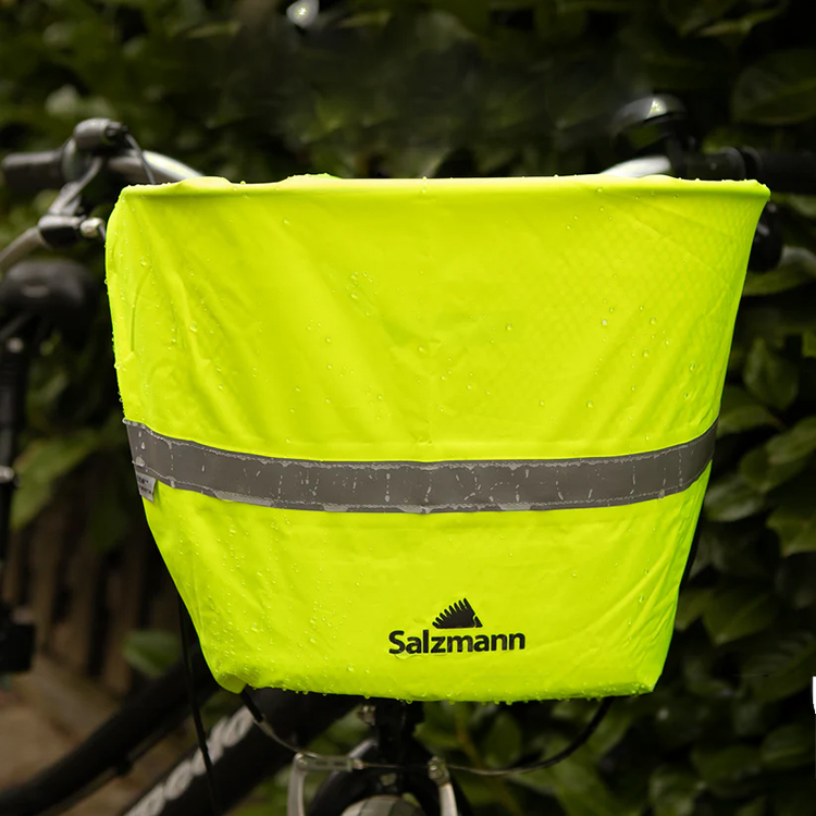 Regnskydd till cykelkorg