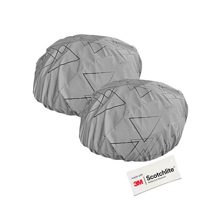 Reflekterande hjälmöverdrag 2-pack