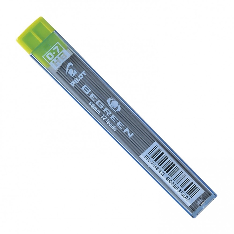 Blyertsstift, PILOT BEGREEN HB 0,7 mm, Grå