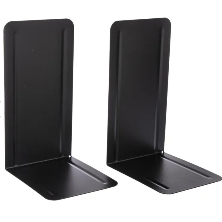 Höga bokstöd 2-pack, Svart