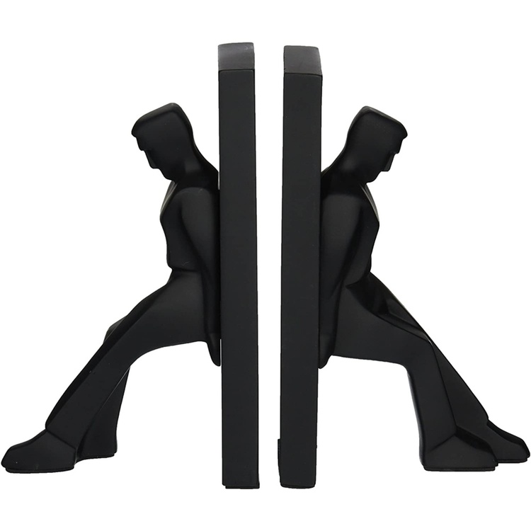 Bokstöd lutande man 2-pack