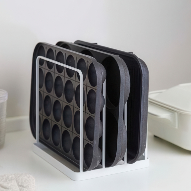 Brick- och Plåtställ, TOWER TRAY STAND, 19,5 x 16 x H 19,5 cm, Vit