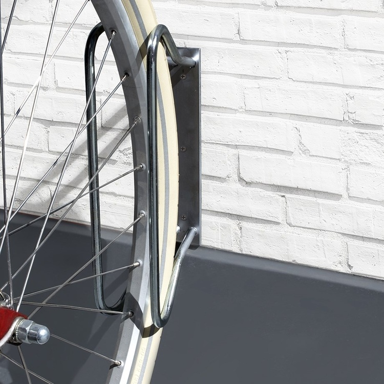 Cykelställ, vägghängd, ZINK, H32,5 cm, Stål