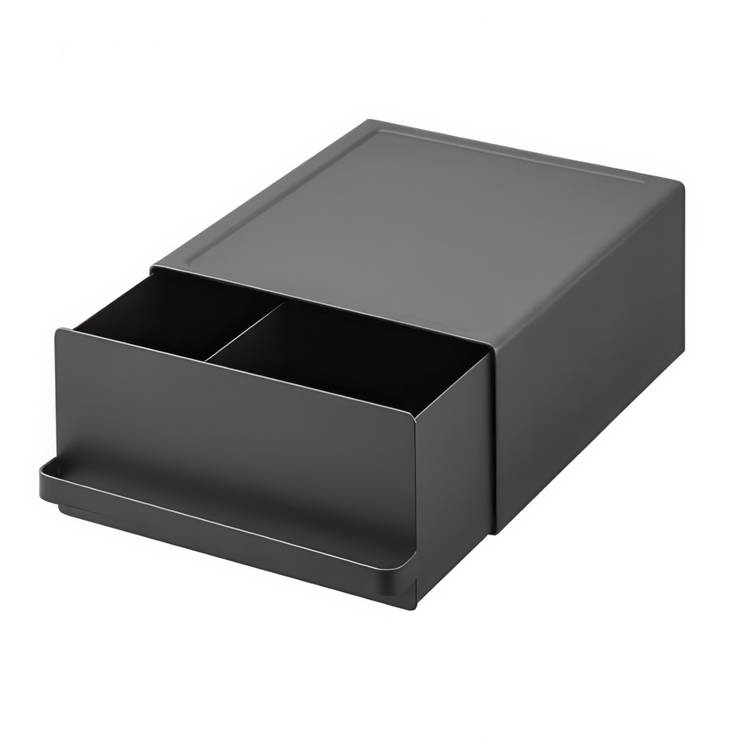 Extra förvaring, Metall, SMALL TOWER COUNTERTOP DRAWER, 24,5 x 22, 2 x H 11,5 cm, Yamazaki