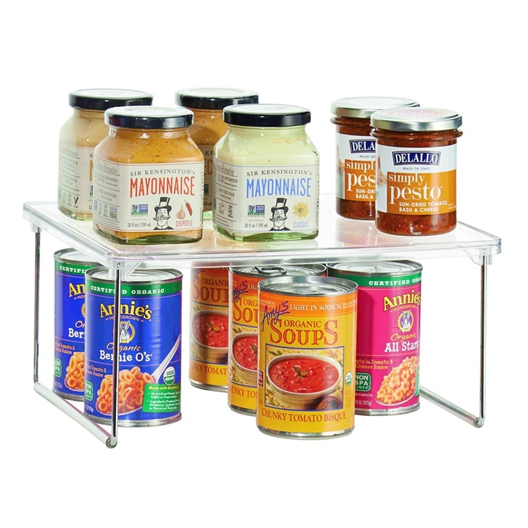 Extra hylla för skåp, PANTRY CABINET SHELF, 30,5 x 25,4 x H 15,2 cm , Transparent