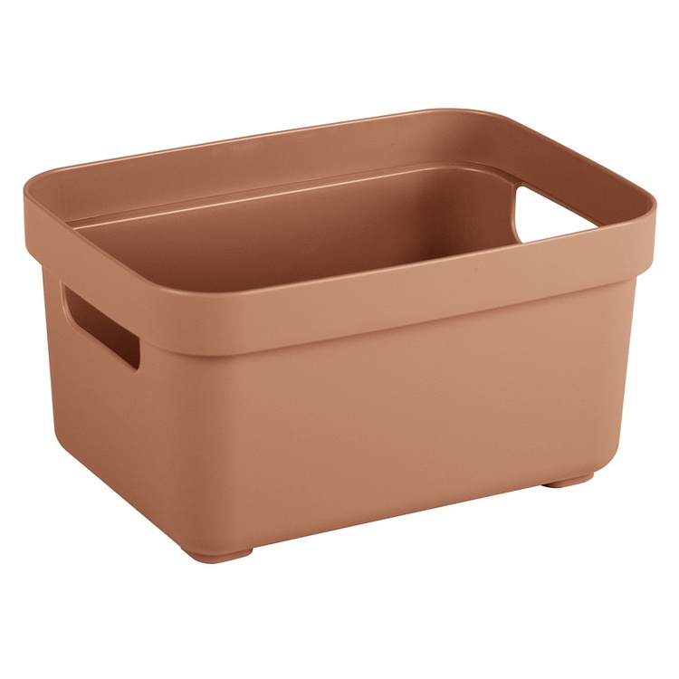 Öppen förvaringslåda 2,5L,Terrakotta