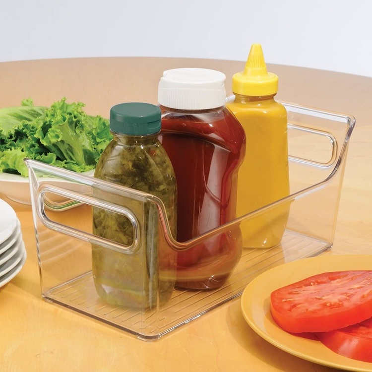 Förvaringslåda med handtag, CONDIMENT CADDY, 28 x14 x H 12,5 cm, Klar