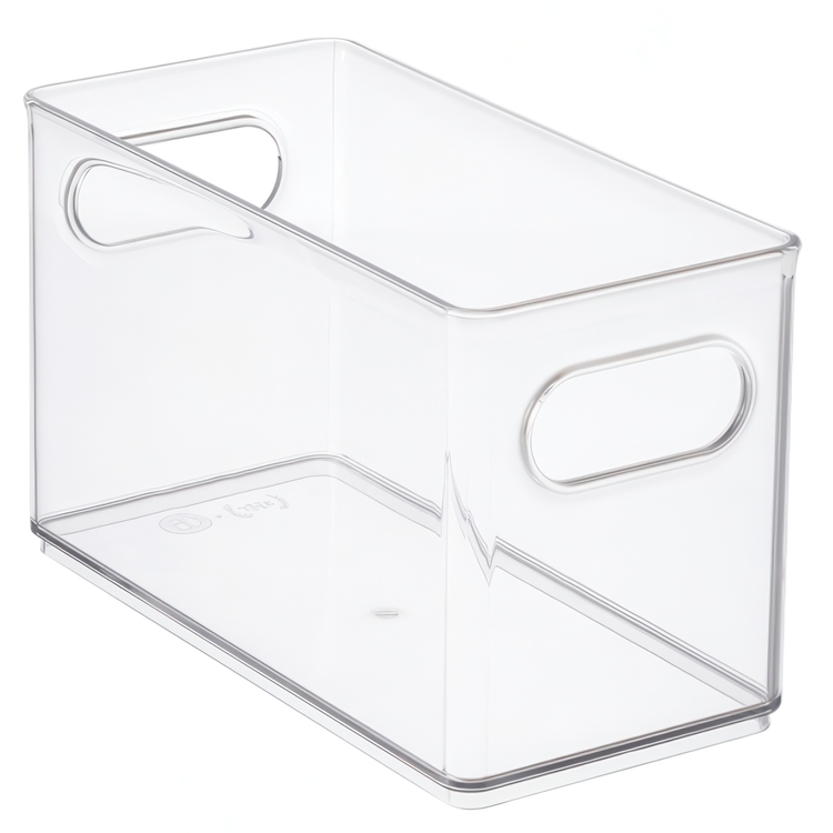 Förvaringslåda, Smal, Stapelbar, THE HOME EDIT NARROW PANTRY BIN, 25,4 x 12,4 x H15,2 cm, Klar