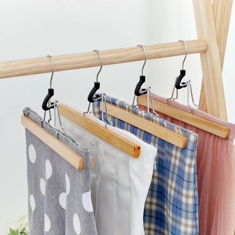 Byxgalge i trä 3-pack