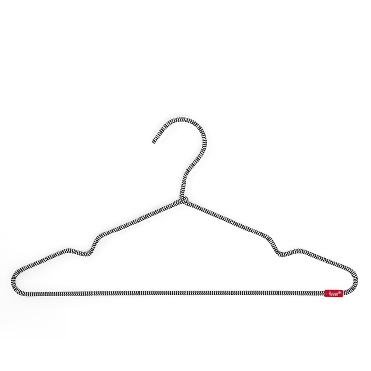 Tygklädd galge 6-pack, 40cm