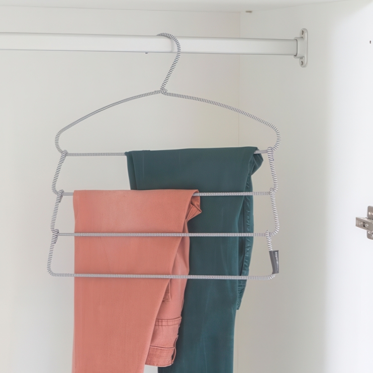 Byxgalge i tyg 4 par byxor, Brabantia