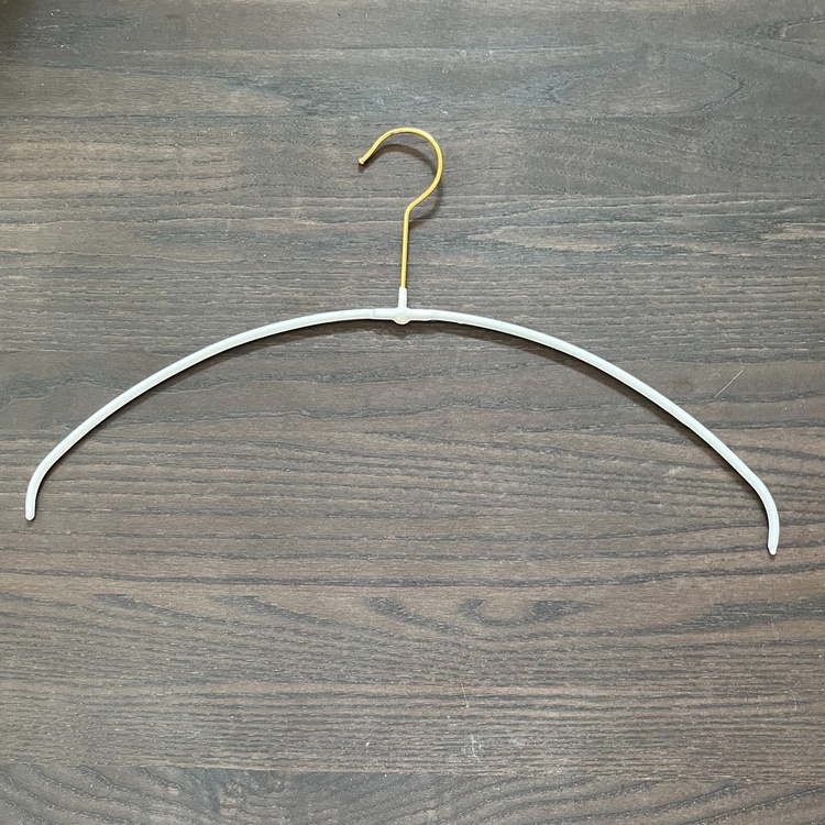 Halkfri galge, 40cm, Pärlvit