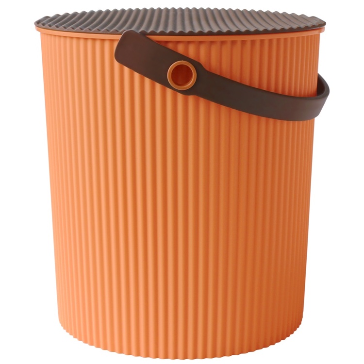 Hink med lock 20L, Omnioutil, Aprikos/Brun