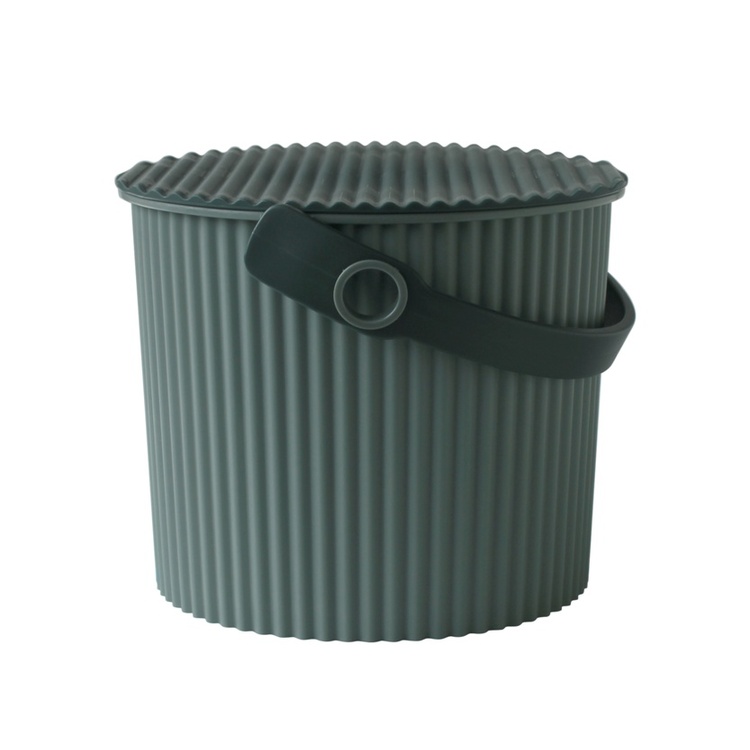 Hink med lock 4L, Omnioutil, Grön/Mörkgrön
