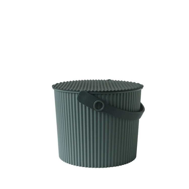 Hink med lock 8L, Omnioutil, Grön/Mörkgrön
