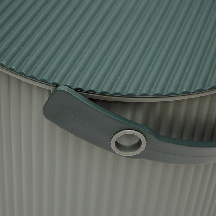 Hink med lock 8L, Omnioutil, Grön/Mörkgrön