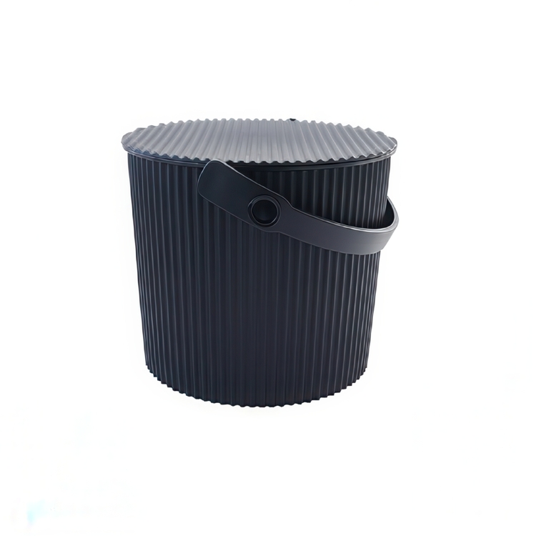 Hink med lock 20L, Omnioutil, Svart