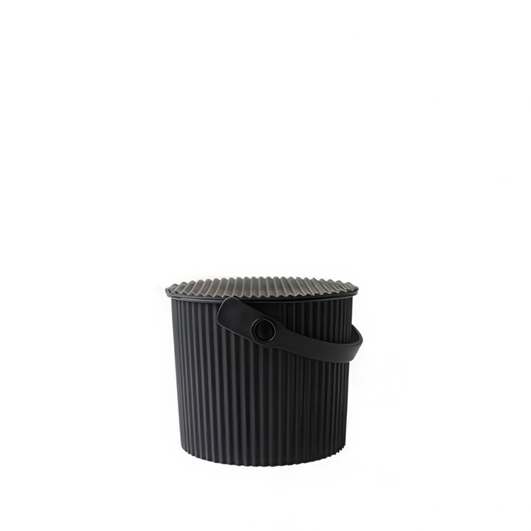 Hink med lock 4L, Omnioutil, Svart