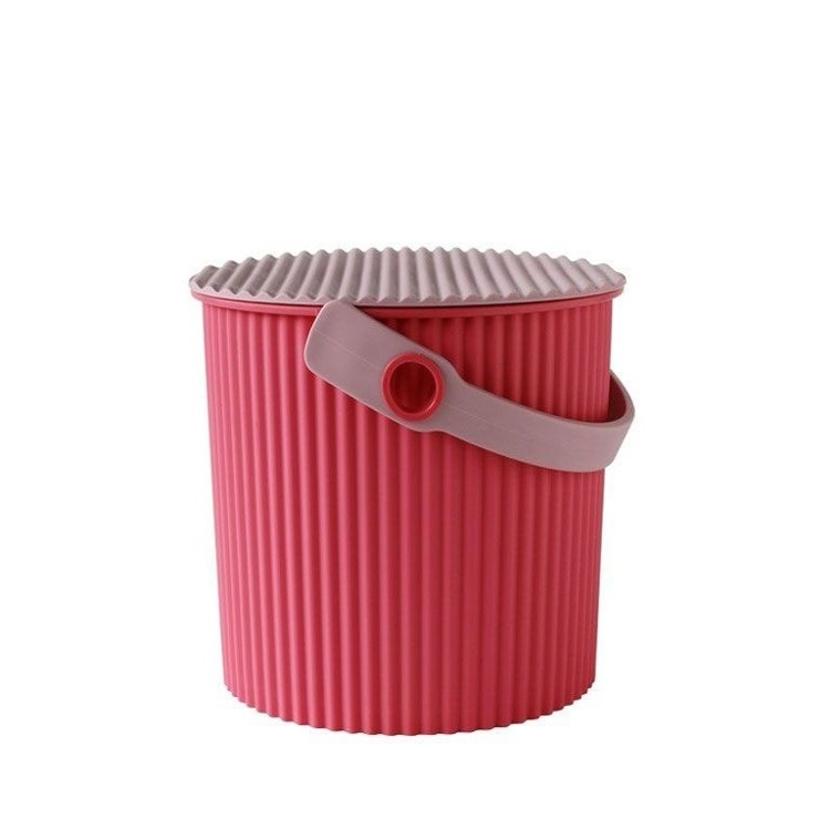 Hink med lock 10L, Omnioutil, Cerise/Rosa