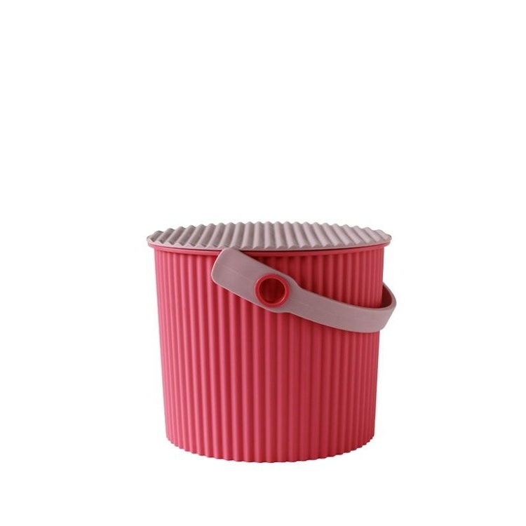 Hink med lock 8L, Omnioutil, Cerise/Rosa