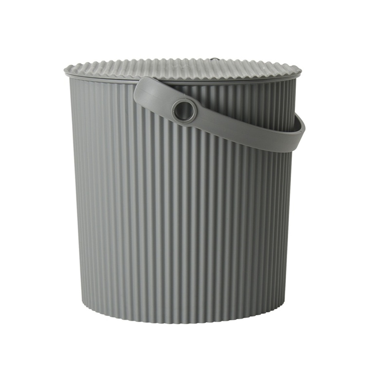 Hink med lock 10L, Omnioutil, Grå
