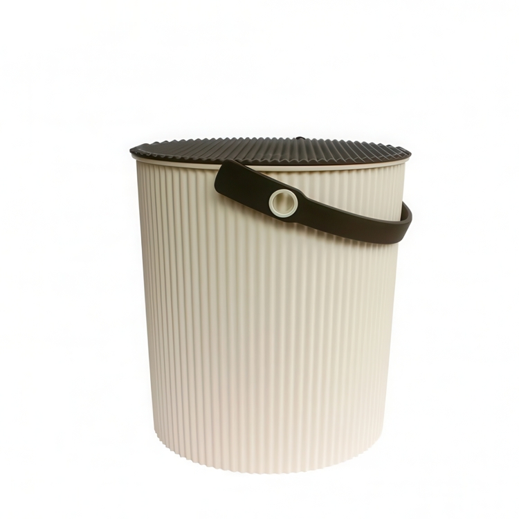Hink med lock 20L, Omnioutil, Beige/Brun