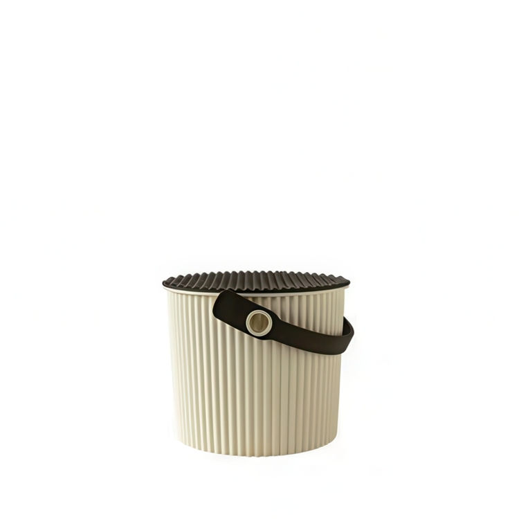 Hink med lock 4L, Omnioutil, Beige/Brun