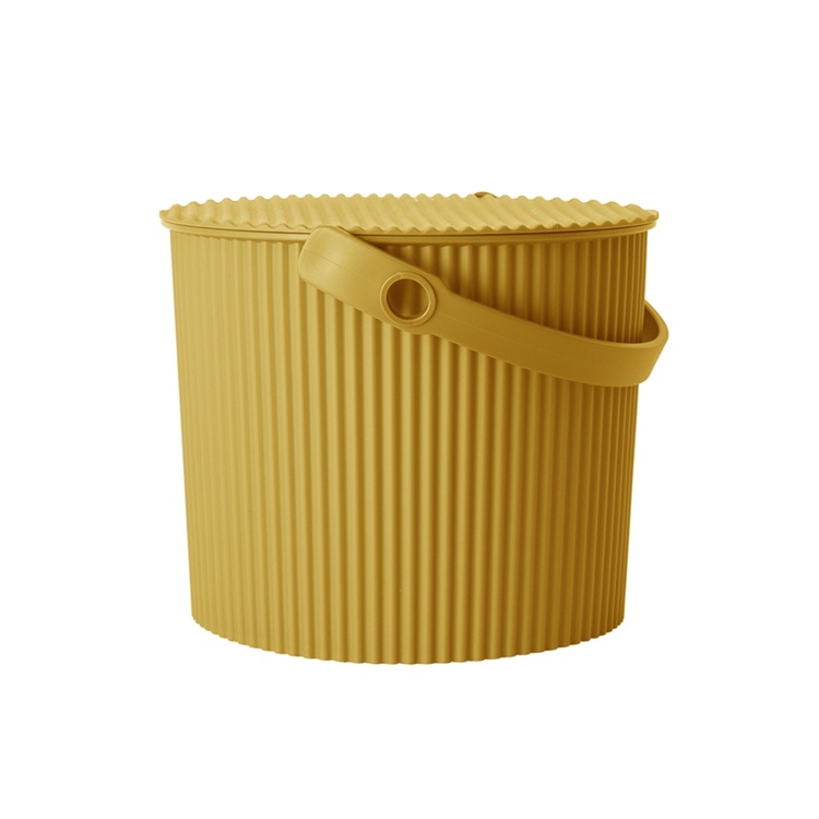 Hink med lock 8L, Omnioutil, Senapsgul