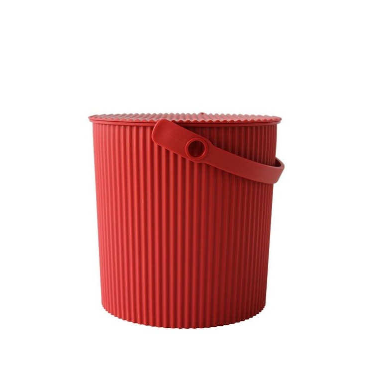 Hink med lock 10L, Omnioutil, Röd