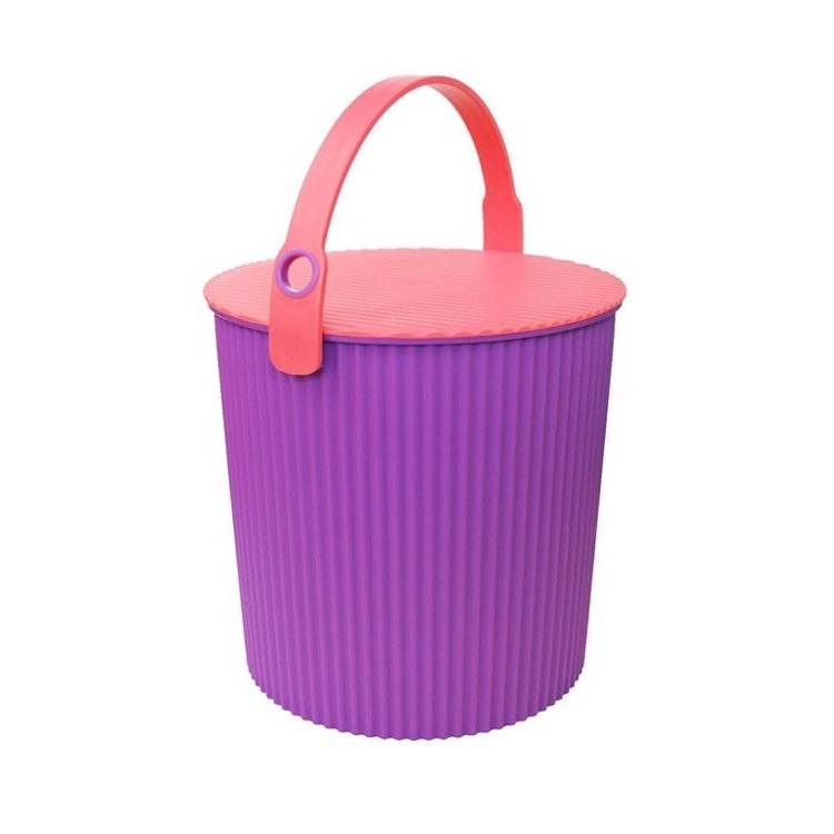 Hink med lock 10L, Omnioutil, Lila/Cerise
