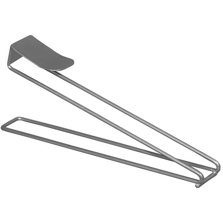 Hållare för Kaffekapslar, Under hylla, SLIDING RACK, 28 x 4 x 8 cm, Silver