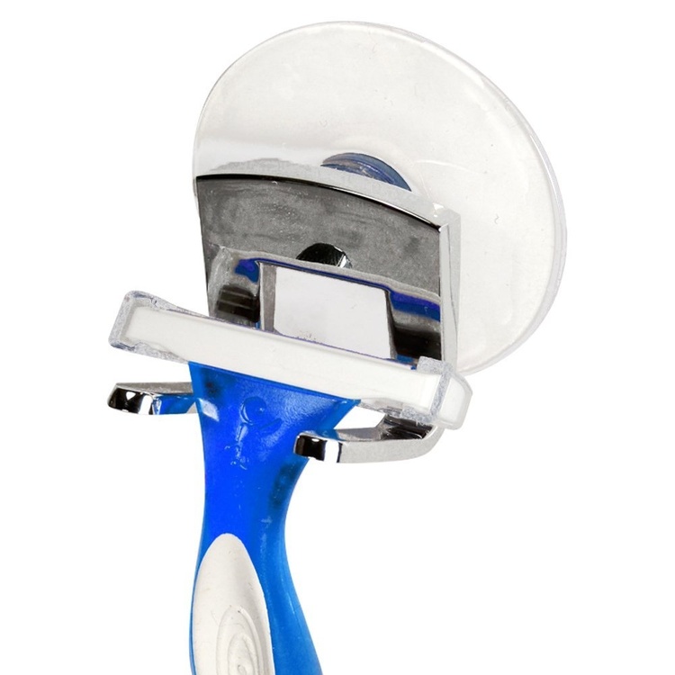 Hållare för rakhyvel med sugpropp, ID RAZOR HOLDER, Krom