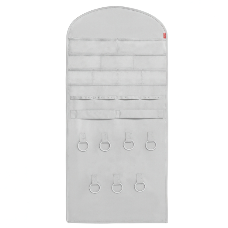 Hängande förvaring för smycken, PREMIUM ACCESSORY HANGER, 45 x H 90 cm, Ljusgrå