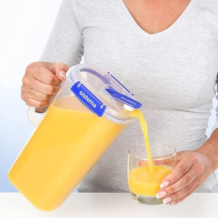 Kanna med lock 2L, Sistema